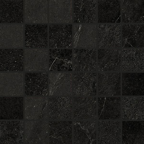 Robuuste wandtegel in de kleur zwart van Dannenberg Tegelwerken