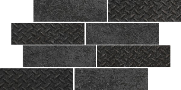 Elegante wandtegel in de kleur zwart van Sanitair & Tegelhandel van den Hoek