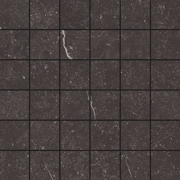 Sierlijke wandtegel in de kleur zwart van GBM Sanitairstudio Tegelcollectie